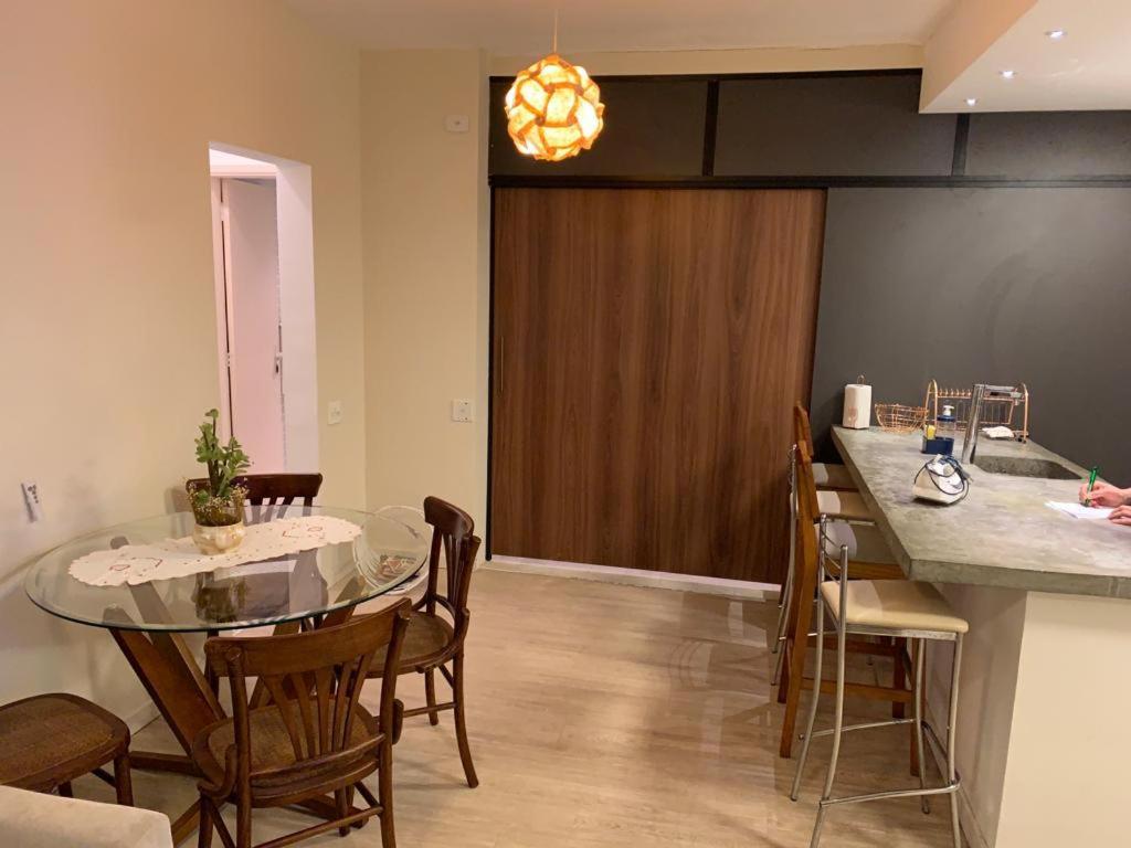 Apartamento Flat Pe Na Areia Com Piscina Aquecida Guarujá Eksteriør billede